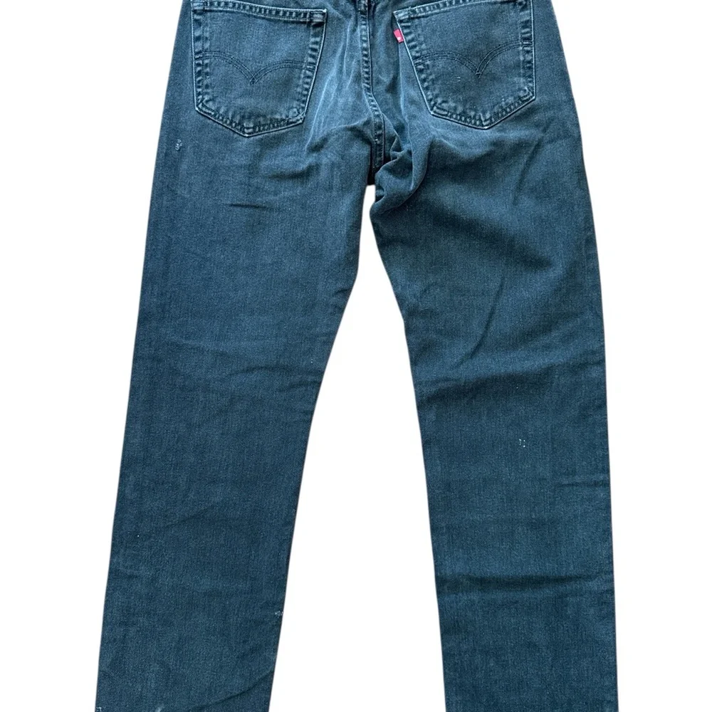 Vintage 505 Levi’s Men’s Black Faded Jeans Early‎ 2000’s Size 33x34 Grunge Skate